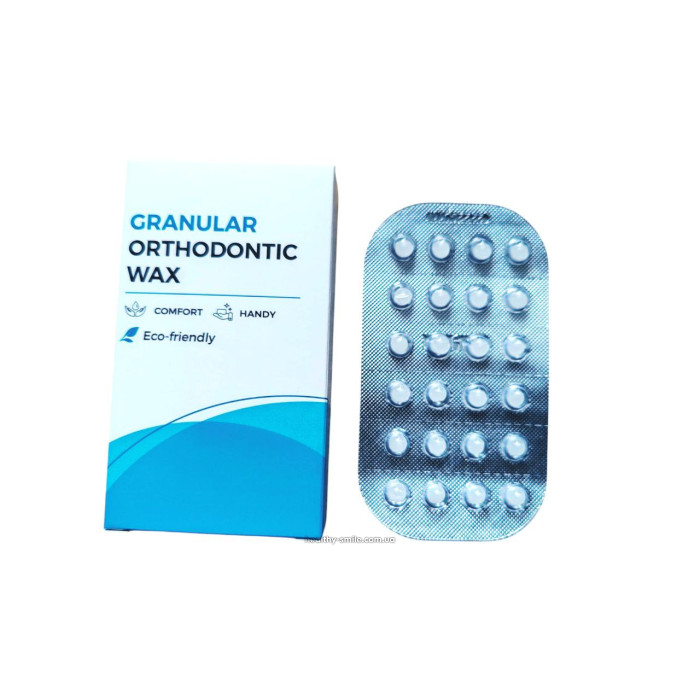 Wax for braces granulated, 72 pcs